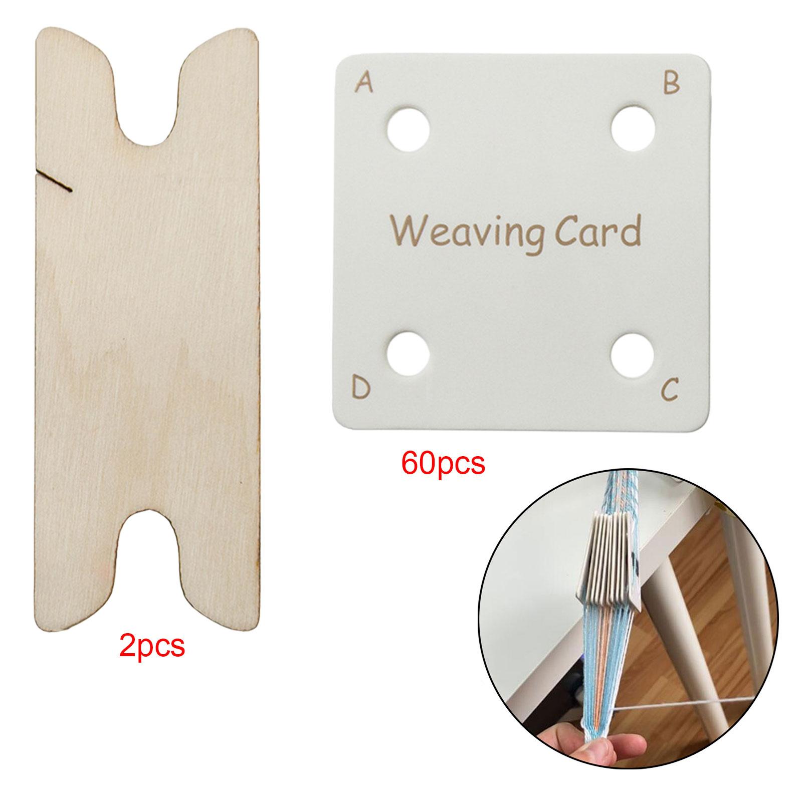 Tablet Weaving Accessories - Tableta de 60 piezas para telar