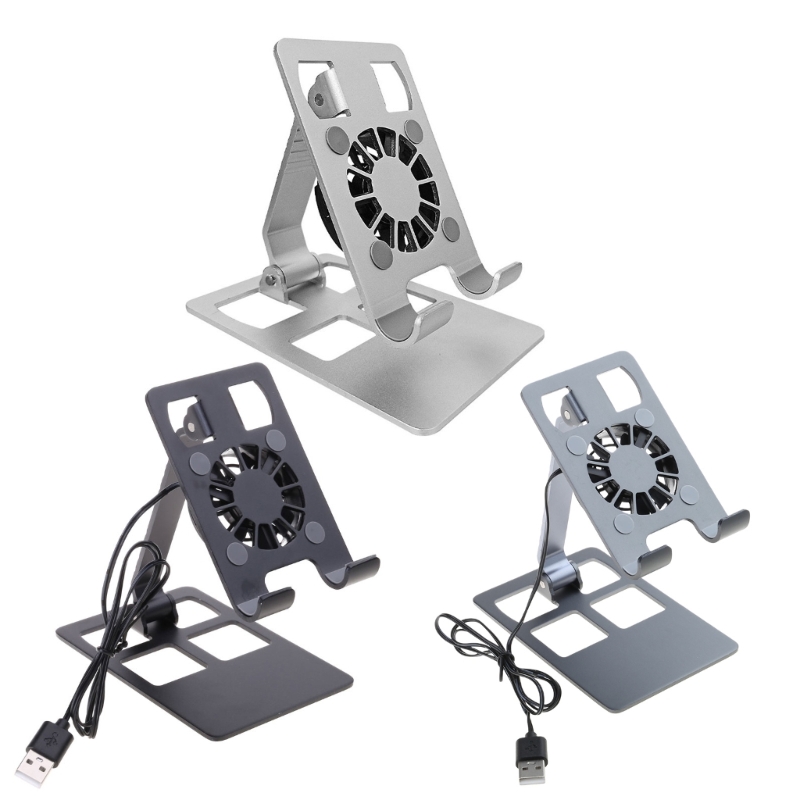 Cooling Stand Tablet - Soporte para teléfono móvil, ventilador refrigeración