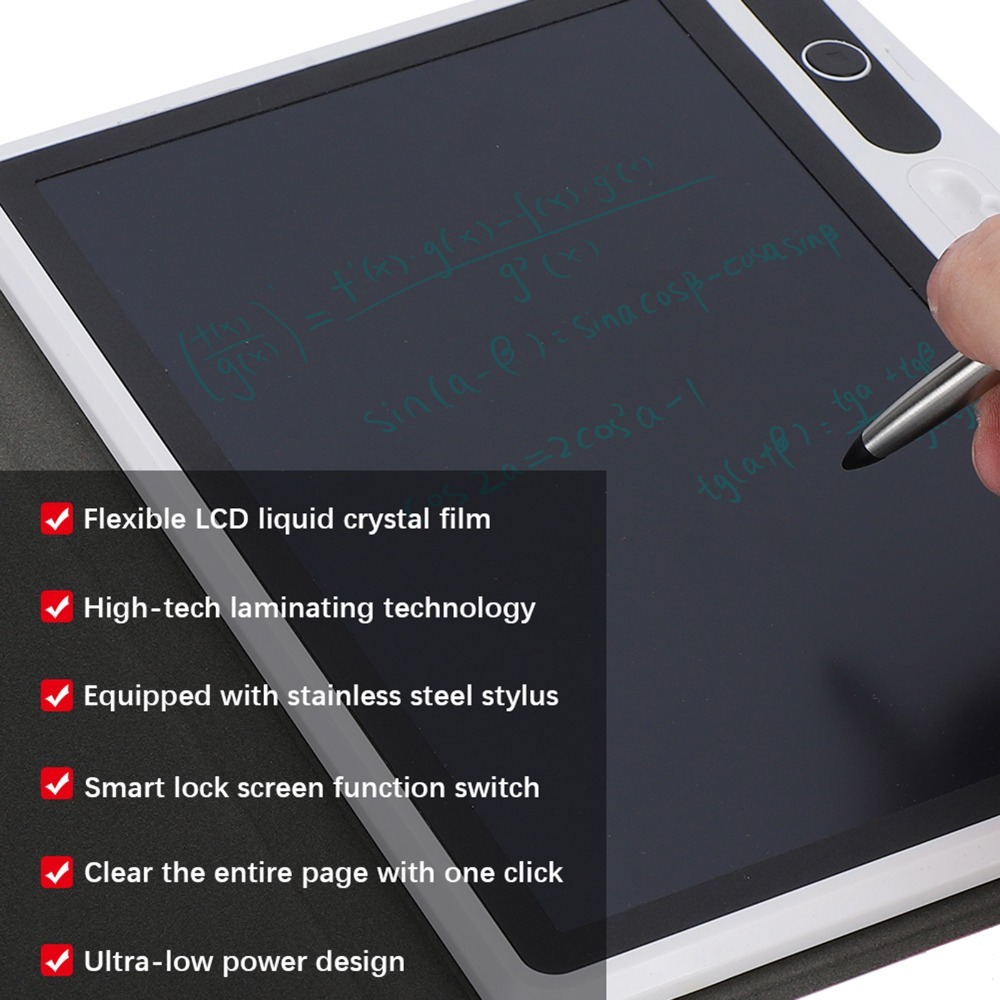 Tablet Sleeves & Cases Ipad Accessories - Tableta de Escritura LCD Negra, Pequeña,