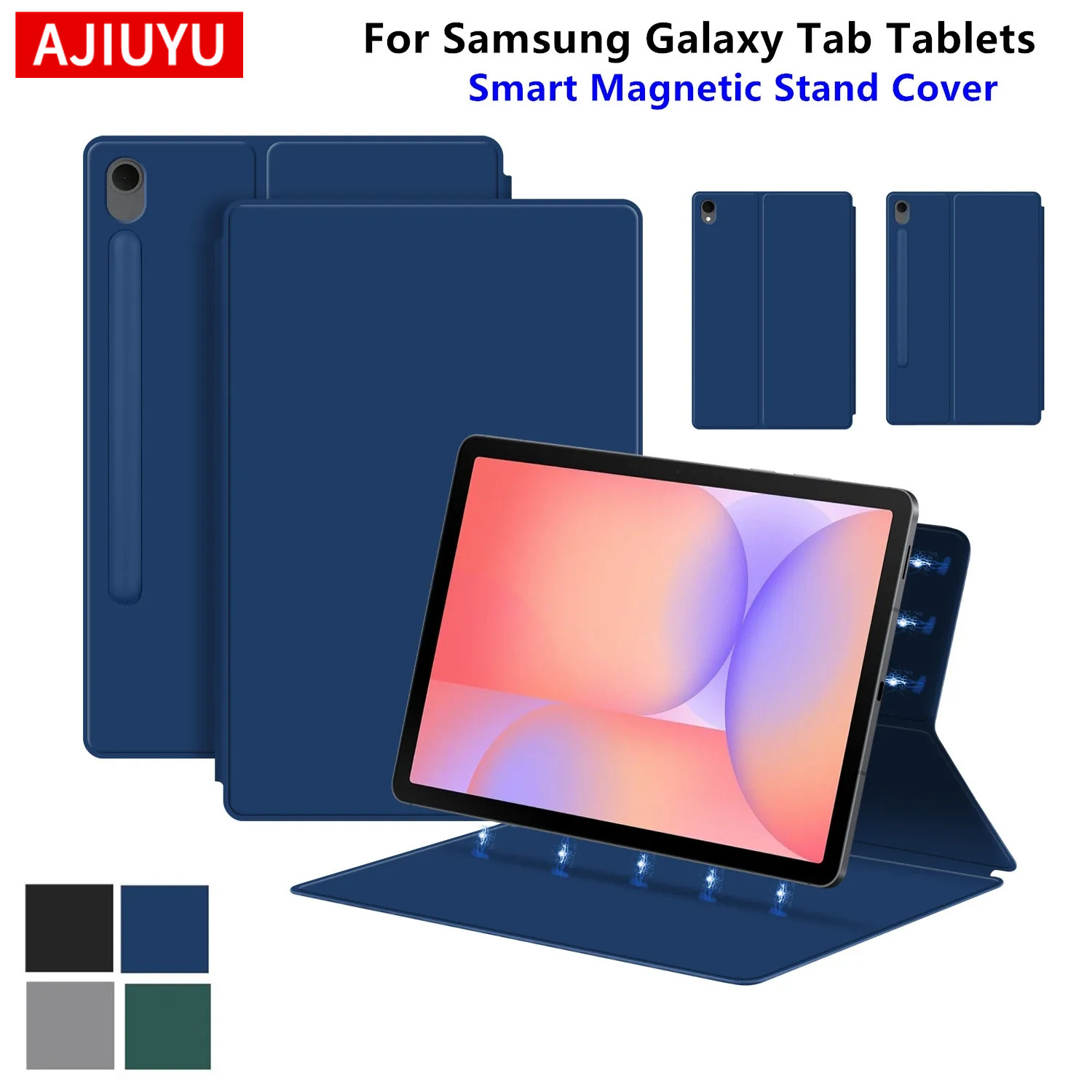 Tablet S9 Fe Accessories - Funda Magnética para Samsung Galaxy Tab