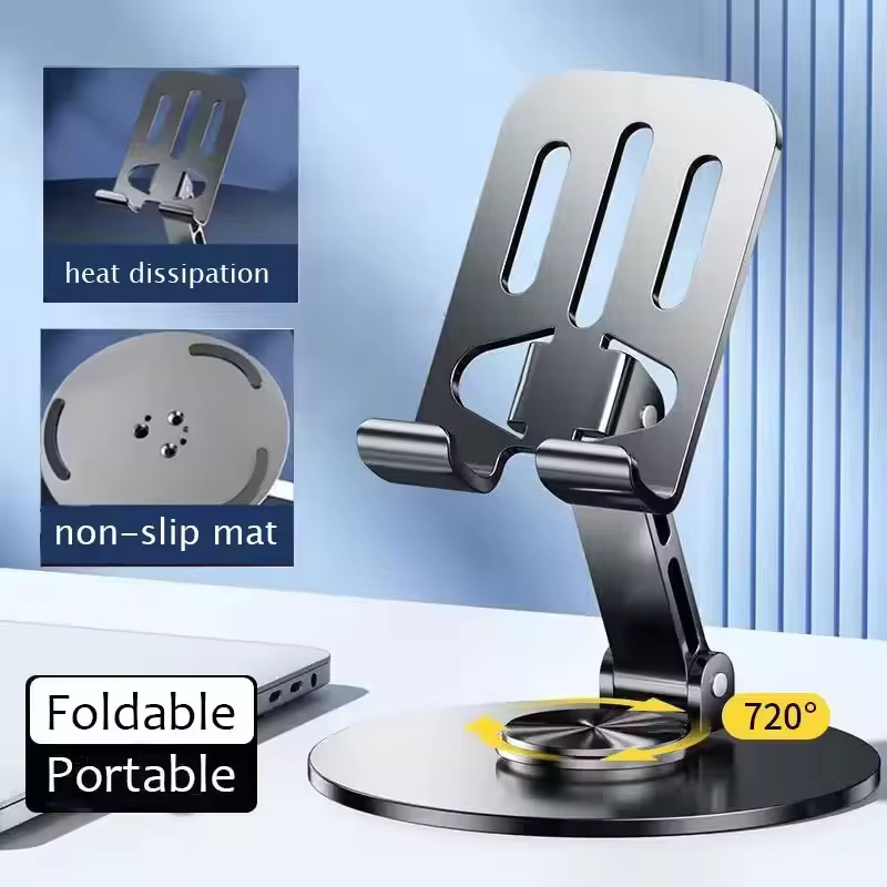 Tablet Stand Accessories - 720 ° Soporte portátil de aleación