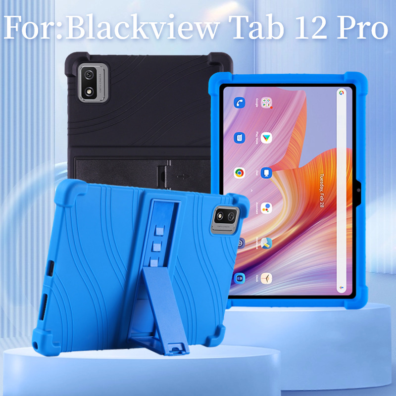 Blackview Tablet Accessories - Funda de silicona suave para tableta