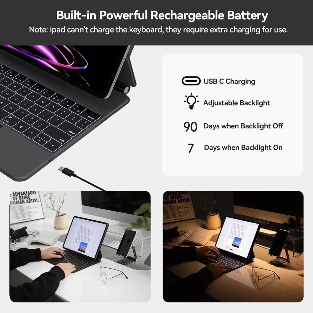 Funda con Teclado Bluetooth pa - Boox Tablet Accessories reseña y precio