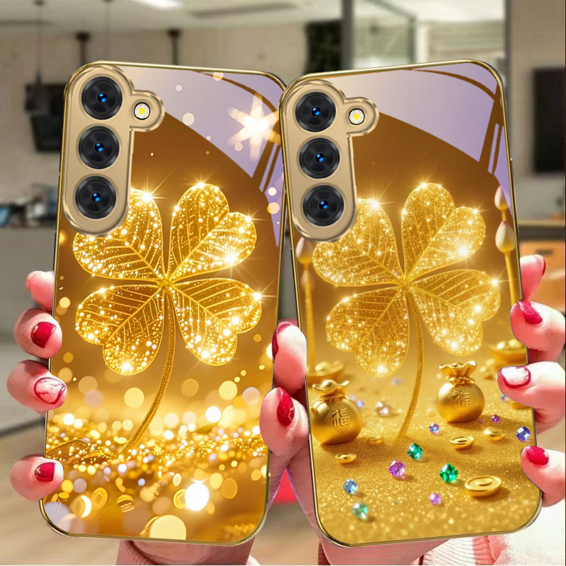 Funda de teléfono de cristal d - Tablet S9 Fe Accessories reseña y precio