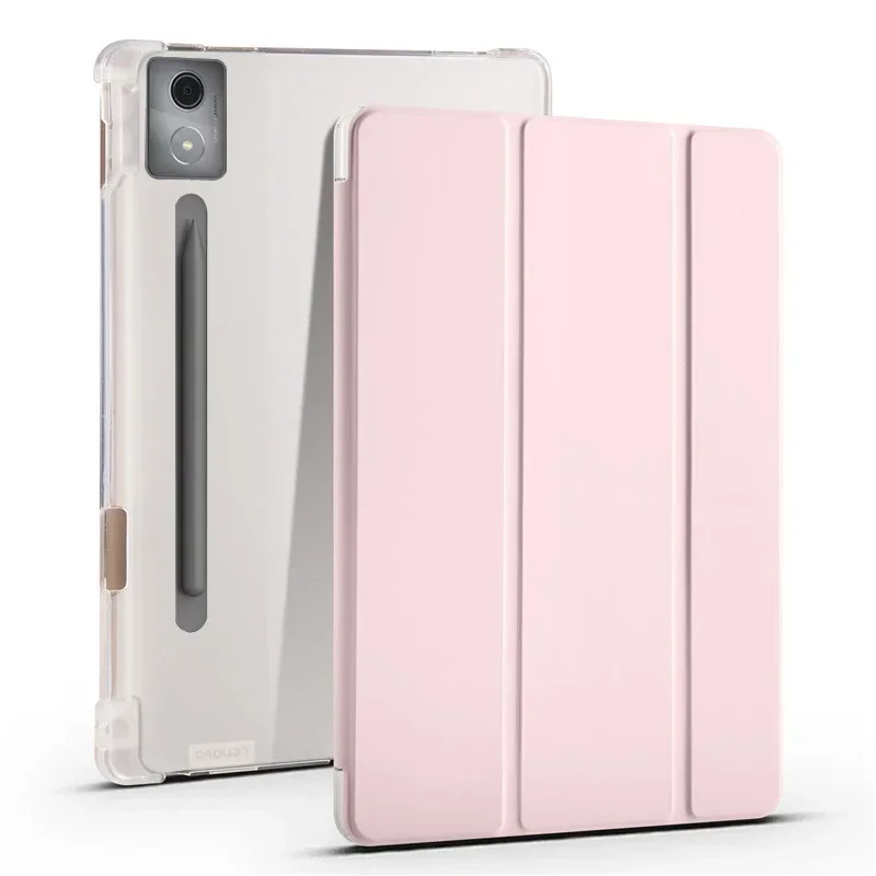 Funda triple de cuero PU con s - Lenovo Tablet P12 Accessories reseña y precio