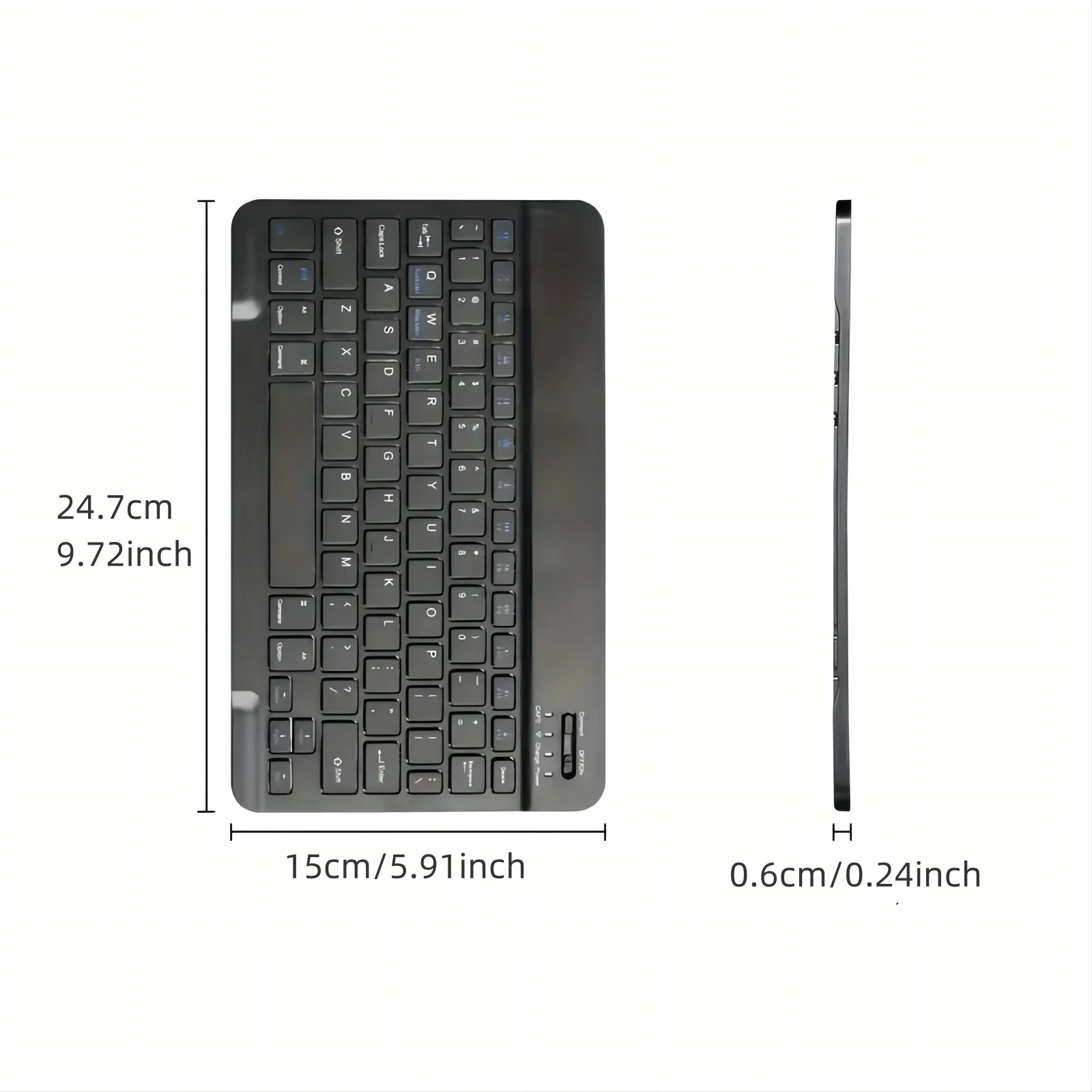 Teclado inalámbrico Bluetooth  - Tablet Accessories Keyboard reseña y precio