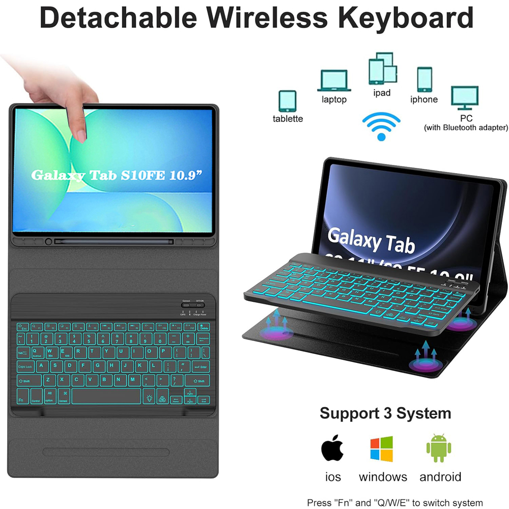 Funda para Samsung Galaxy Tab  - Samsung Tablet S10 Accessories reseña y precio