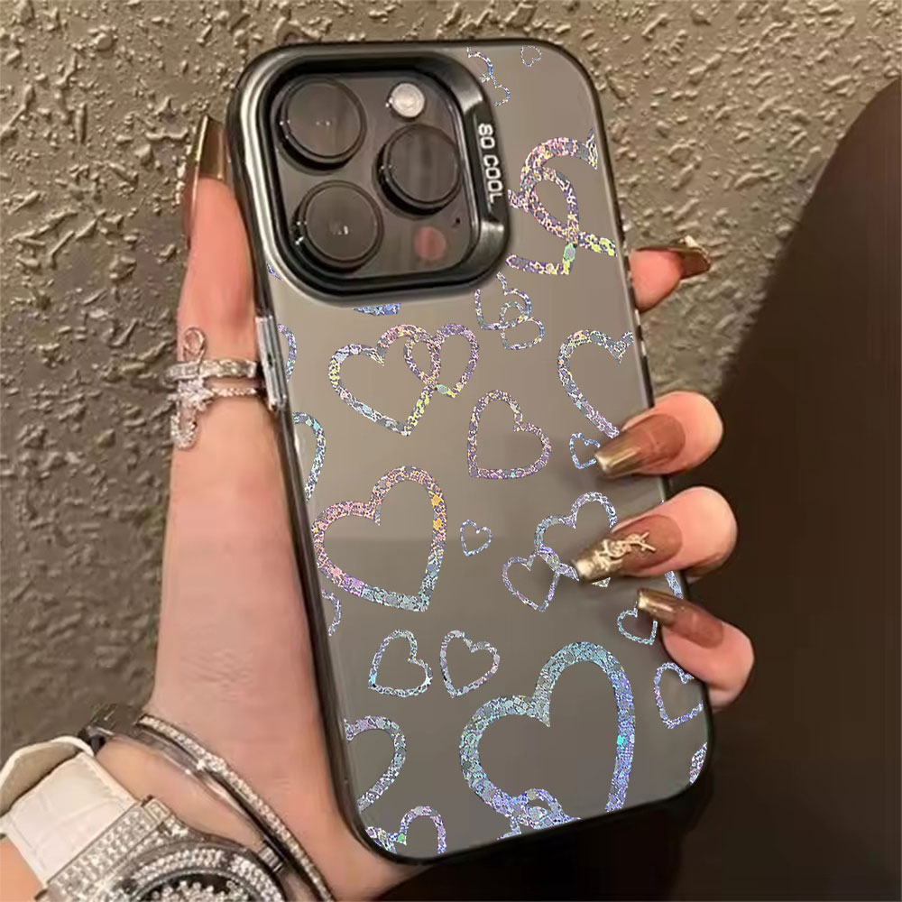 Funda con estampado de corazon - Apple Iphone 16 reseña y precio