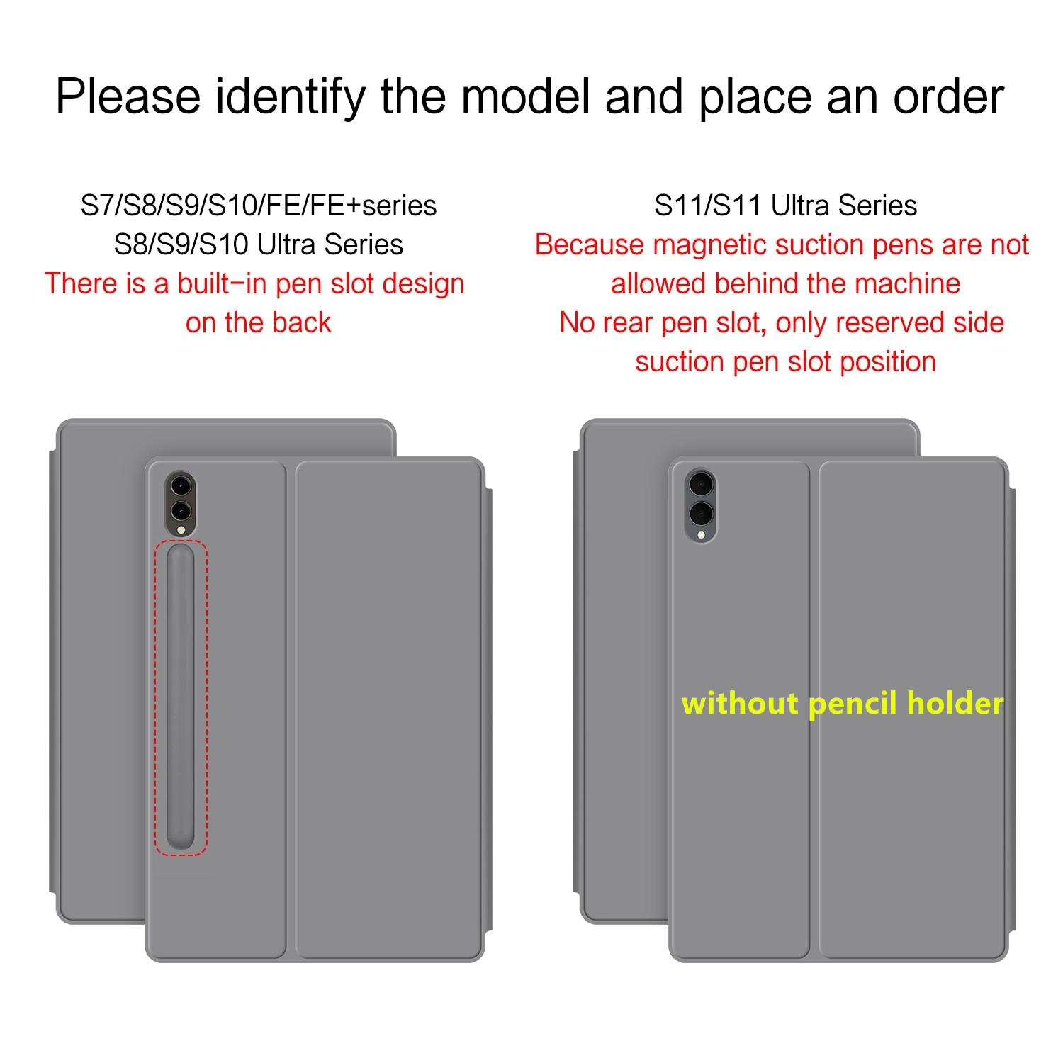Funda Magnética para Samsung G - Tablet S9 Fe Accessories reseña y precio